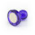 Neodymium Pinboard Magnets transparent Ø21x26 mm Purple