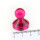 Neodym Kegelmagnete transparent 21x26 mm Pink