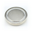 Neodymium flat pot magnets Ø40x8 mm