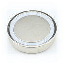 Neodymium flat pot magnets Ø60x15 mm
