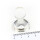 Neodymium Pinboard Magnets transparent Ø27,5x33 mm White