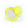 Neodymium Pinboard Magnets transparent Ø27,5x33 mm Yellow