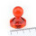 Neodym Kegelmagnete transparent 27,5x33 mm Orange