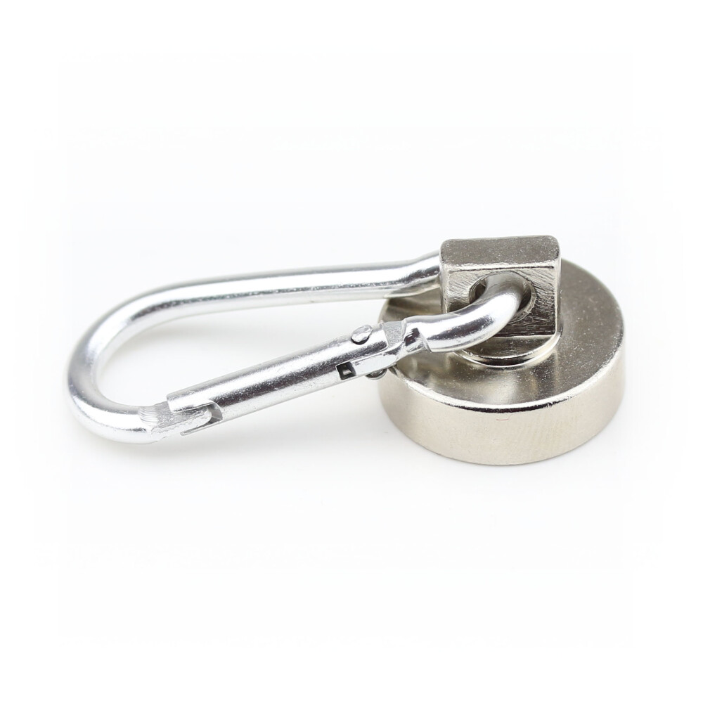 Karabinermagnet 25 mm Haftkraft ca. 18 kg