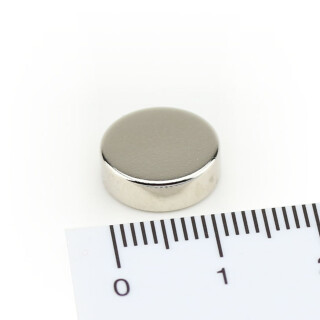 Neodym Magnete Ø12x4 mm NdFeB N45