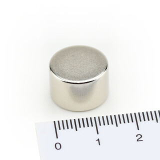 Neodym Magnete Ø15x10 mm NdFeB N45