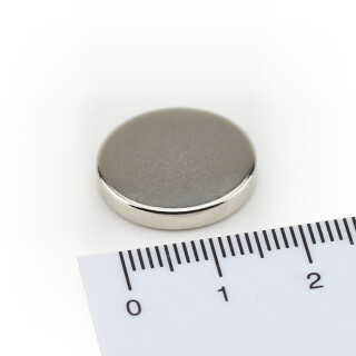Neodymium Magnets 18x3 NdFeB N45 - 3,4 kg -