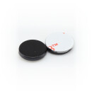 Neodymium Magnets 12x2 mm N40 Epoxy Black - self-adhesive acrylic foam