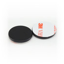 Neodymium Magnets Ø20x2 mm N40 Epoxy Black - self-adhesive acrylic foam
