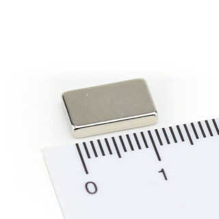 Neodym Magnete 12x8x2 mm NdFeB N50