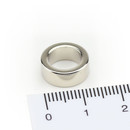 Neodymium ring magnets Ø13xØ9x5 NdFeB N45 - pull force 2,6 kg -