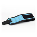 Magnetic Wristband with 6 strong magnets Blue