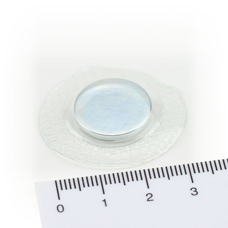 Neodym Magnete Ø18x2 mm NdFeB N40 in runder PVC-Hülle