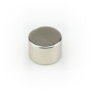 Neodymium Magnets Ø10x7 NdFeB N35 - pull force 3,9 kg