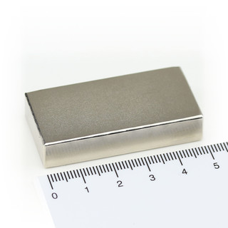 Neodymium Magnets 50x25x10 NdFeB N45 - pull force 75 kg