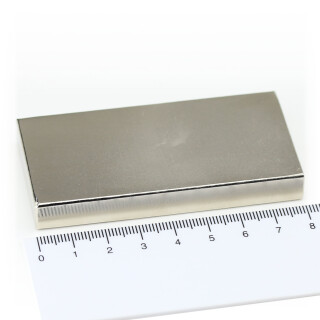 Neodym Magnete 80x40x10 mm NdFeB N45