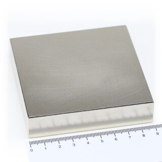 Neodymium Magnets 90x90x20 NdFeB N45 - pull force 360 kg