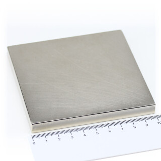 Neodym Magnete 100x100x10 mm NdFeB N45