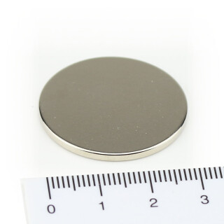 Neodym Magnete Ø30x2 mm NdFeB N45