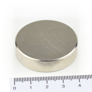 Neodym Magnete Ø40x10 mm NdFeB N45