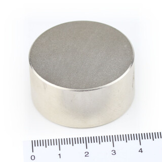 Neodym Magnete Ø40x20 mm NdFeB N45