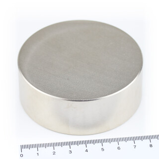 Neodymium Magnets 80x30 NdFeB N45 - pull force 260 kg