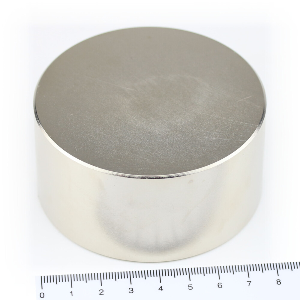 10 Magneti Al Neodimio N45: Dischi Ø 6mm X 2mm, Forza 700g, Rivestimento Nichel, Per Fissaggi E Hobby