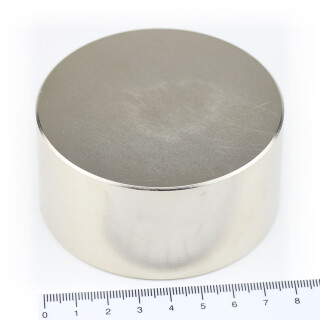 Neodym Magnete Ø80x40 mm NdFeB N45