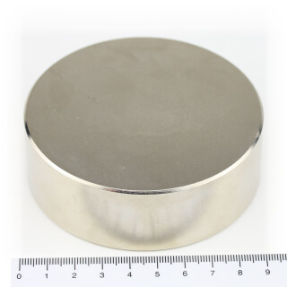 Neodymium Magnets Ø90x30 NdFeB N45 - pull force 320 kg