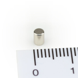 Neodym Magnete Ø3x4 mm NdFeB N52