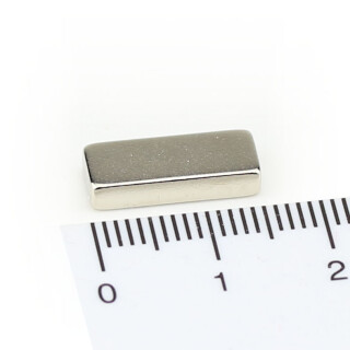 Neodym Magnete 15x6x3 mm NdFeB N35