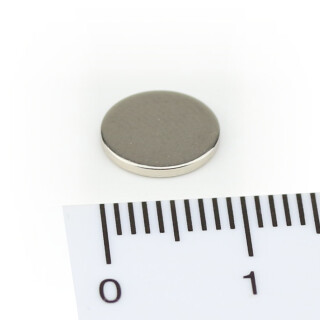 Neodym Magnete Ø9x1 mm NdFeB N52