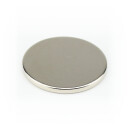 Neodymium Magnets Ø25x2 NdFeB N45 - pull force 8 kg