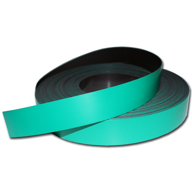 Magnetband isotrop Kennzeichnungsband Breite 30 mm x lfm. Grün