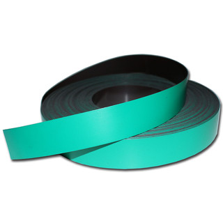 Magnetic tape isotropic marking tape Width 30 mm x rm. Green