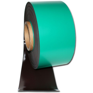Magnetic tape isotropic marking tape Width 100 mm x rm. Green