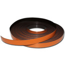 Magnetic tape anisotropic marking tape Width 15 mm x 0,9 mm x rm. writeable Orange