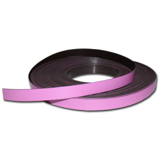Magnetic tape anisotropic marking tape Width 10 mm x 0,9 mm x rm. writeable Purple