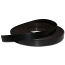 Magnetic tape anisotropic marking tape Width 20 mm x 0,9 mm x rm. writeable Black