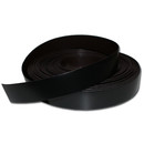 Magnetic tape anisotropic marking tape Width 30 mm x 0,9 mm x rm. writeable Black