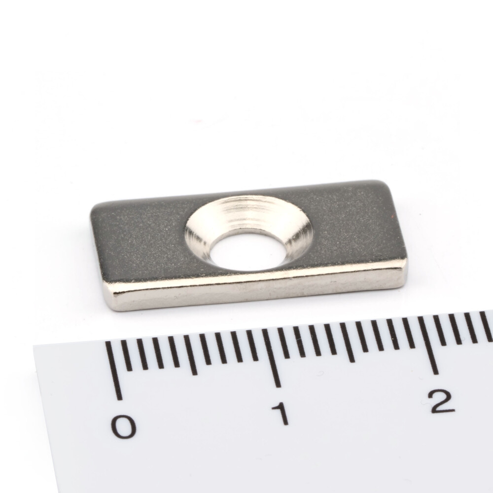 Magnetpro 6 Stück Scheiben Magnete mit Kapsel 55 KG Zugkraft 36 x 8 mm