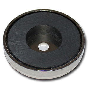 100 Magnet-Plättchen Magnetpunkte selbstklebend rund Ø 16mm x 0